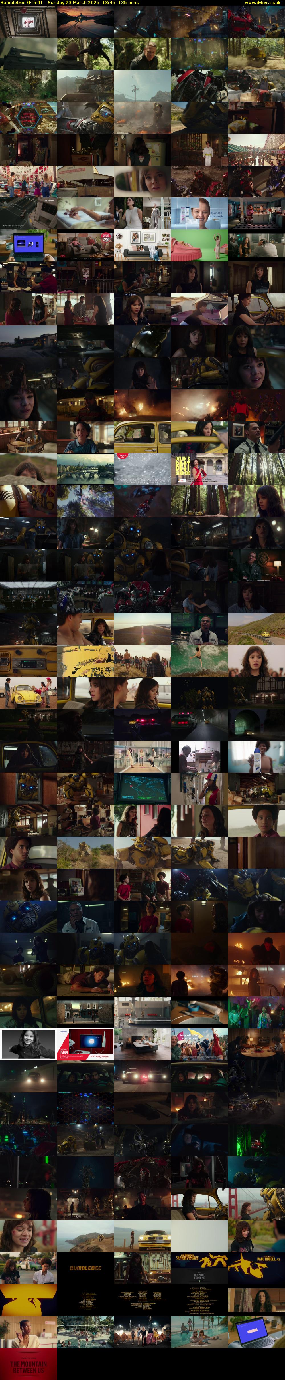 Bumblebee (Film4) Sunday 23 March 2025 18:45 - 21:00