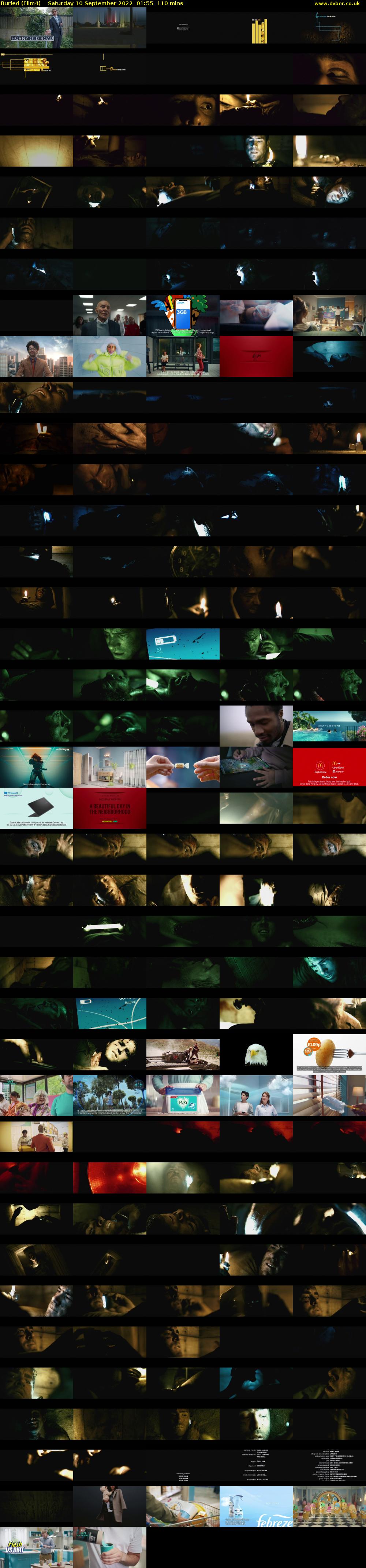Buried (Film4) Saturday 10 September 2022 01:55 - 03:45
