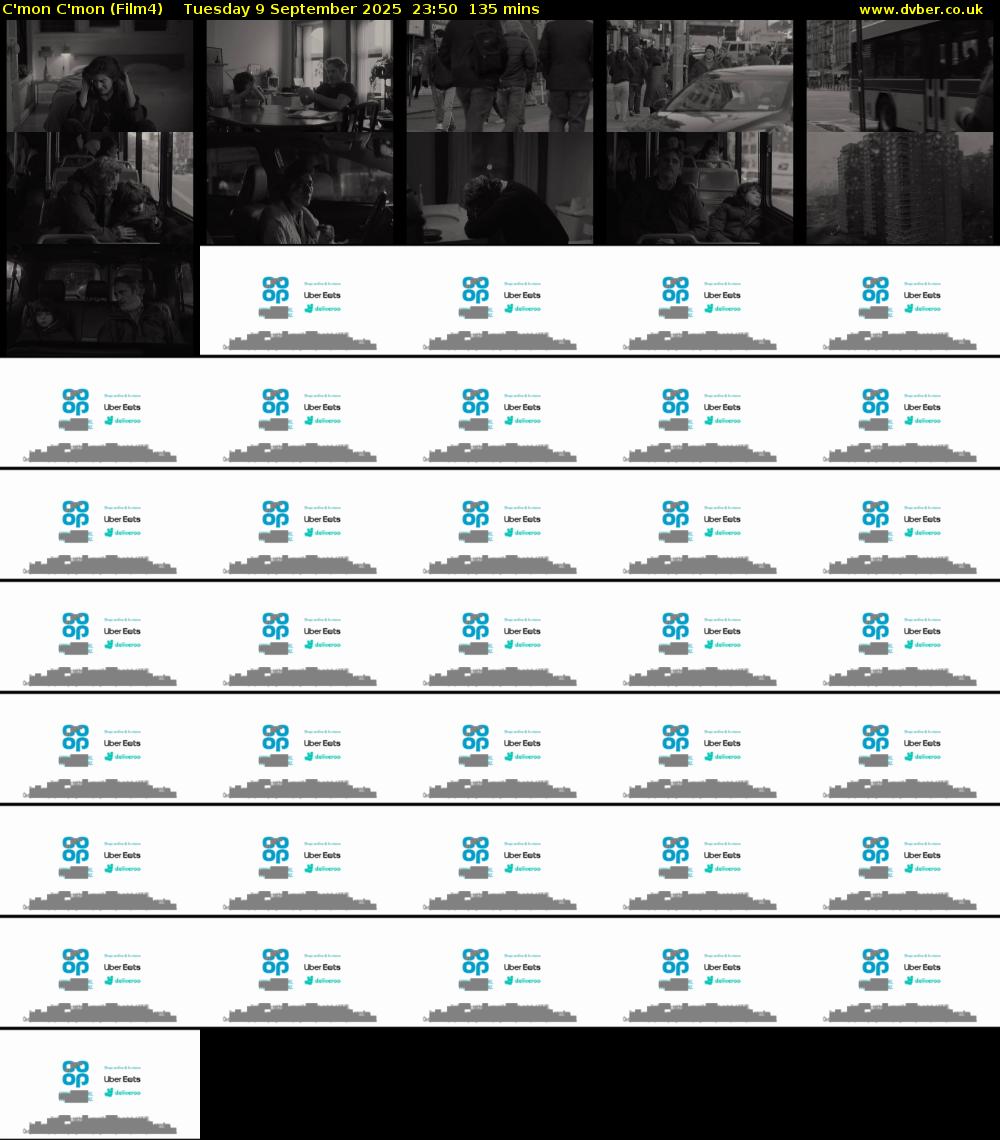 C'mon C'mon (Film4) Tuesday 9 September 2025 23:50 - 02:05
