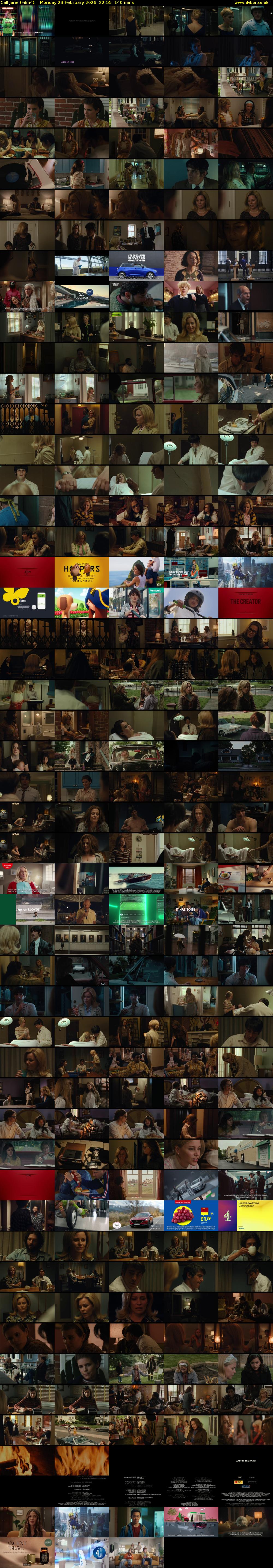 Call Jane (Film4) Monday 23 February 2026 22:55 - 01:15