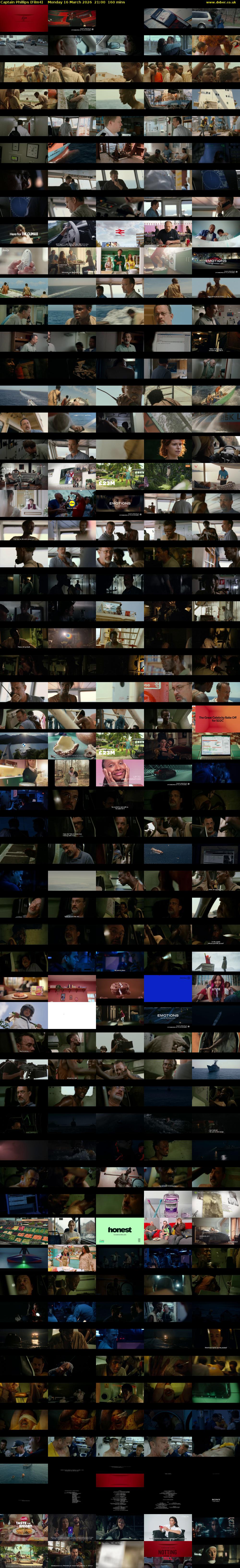 Captain Phillips (Film4) Monday 16 March 2026 21:00 - 23:40