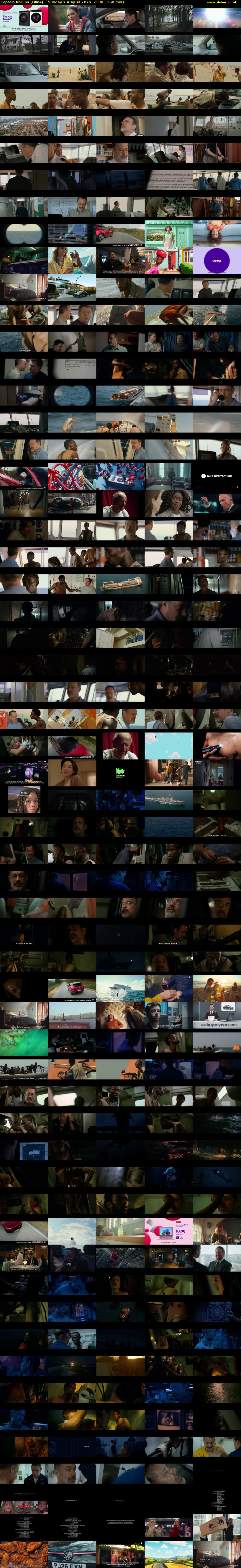 Captain Phillips (Film4) Sunday 2 August 2026 21:00 - 23:40