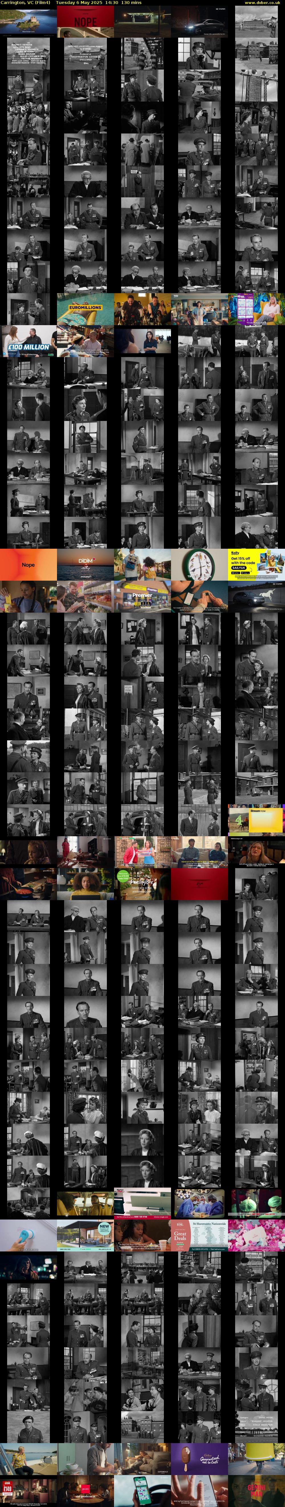 Carrington, VC (Film4) Tuesday 6 May 2025 14:30 - 16:40