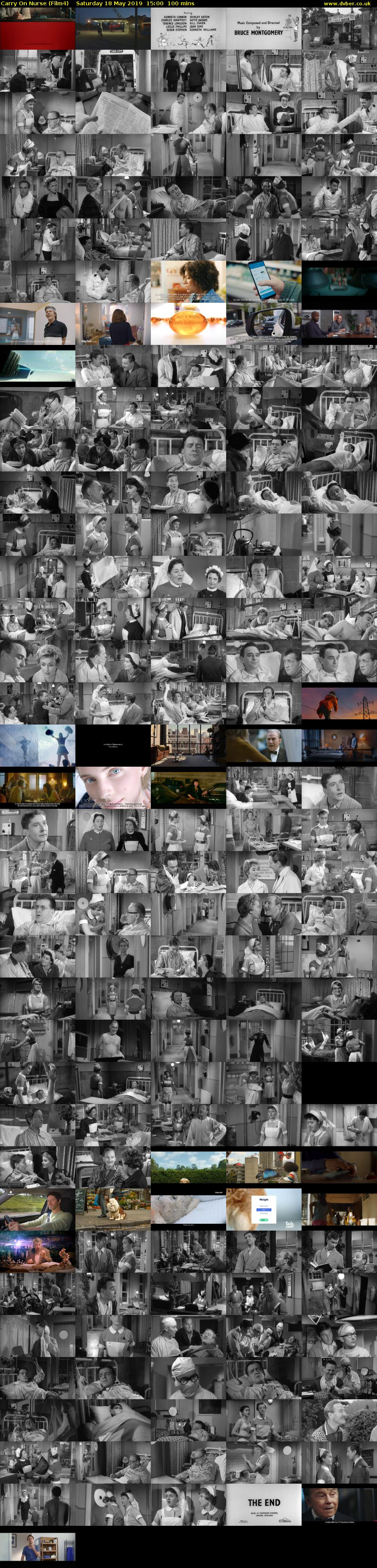 Carry On Nurse (Film4) Saturday 18 May 2019 15:00 - 16:40