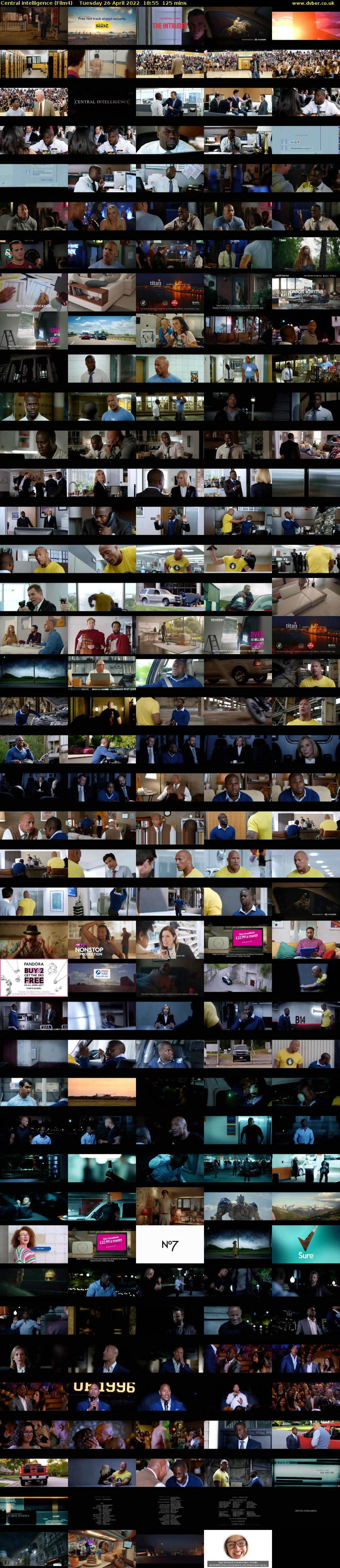 Central Intelligence (Film4) Tuesday 26 April 2022 18:55 - 21:00