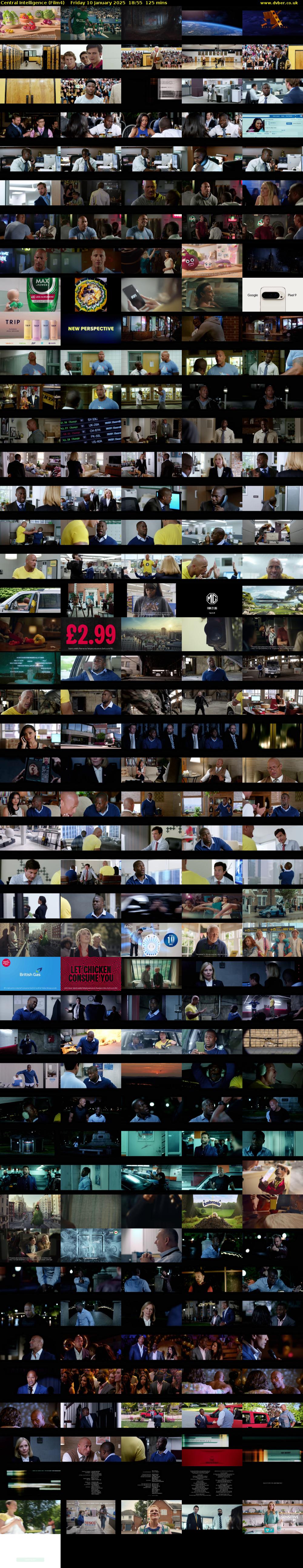 Central Intelligence (Film4) Friday 10 January 2025 18:55 - 21:00