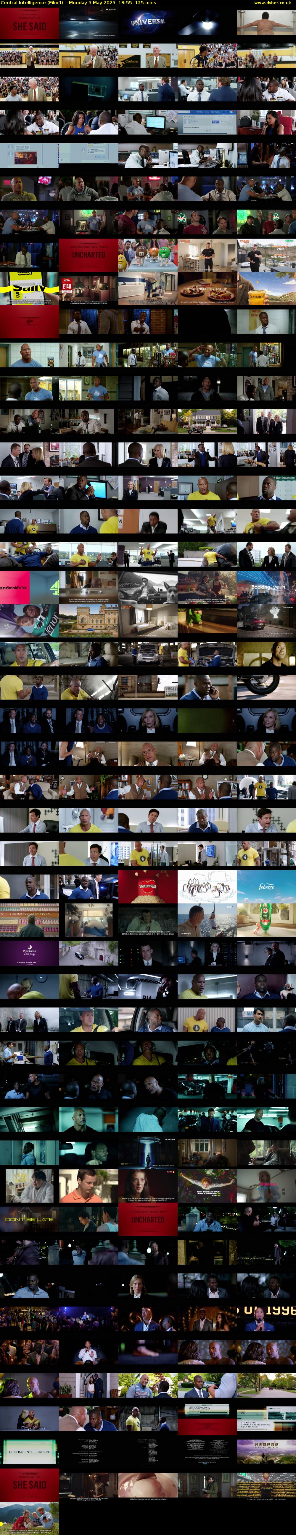 Central Intelligence (Film4) Monday 5 May 2025 18:55 - 21:00