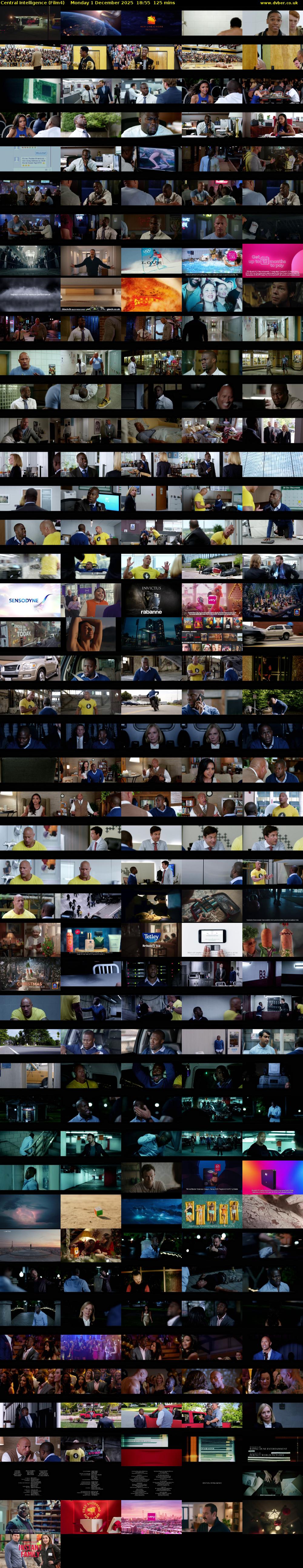 Central Intelligence (Film4) Monday 1 December 2025 18:55 - 21:00