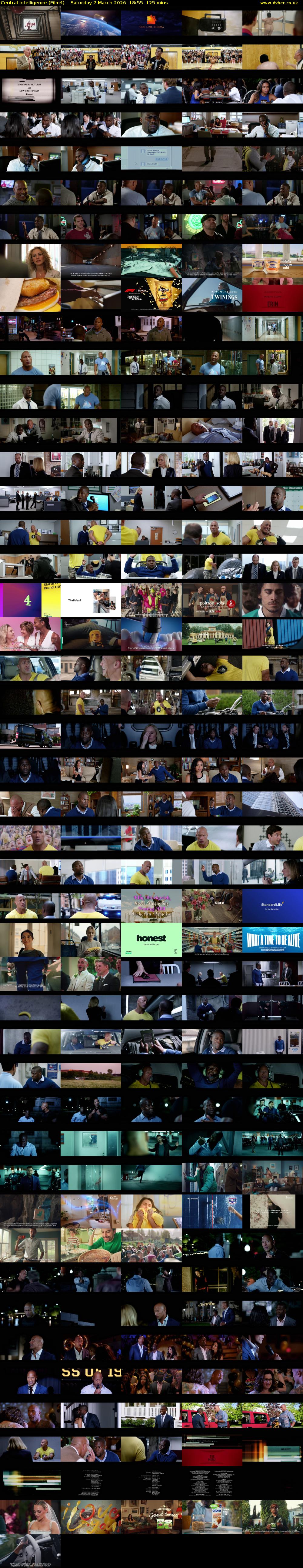 Central Intelligence (Film4) Saturday 7 March 2026 18:55 - 21:00