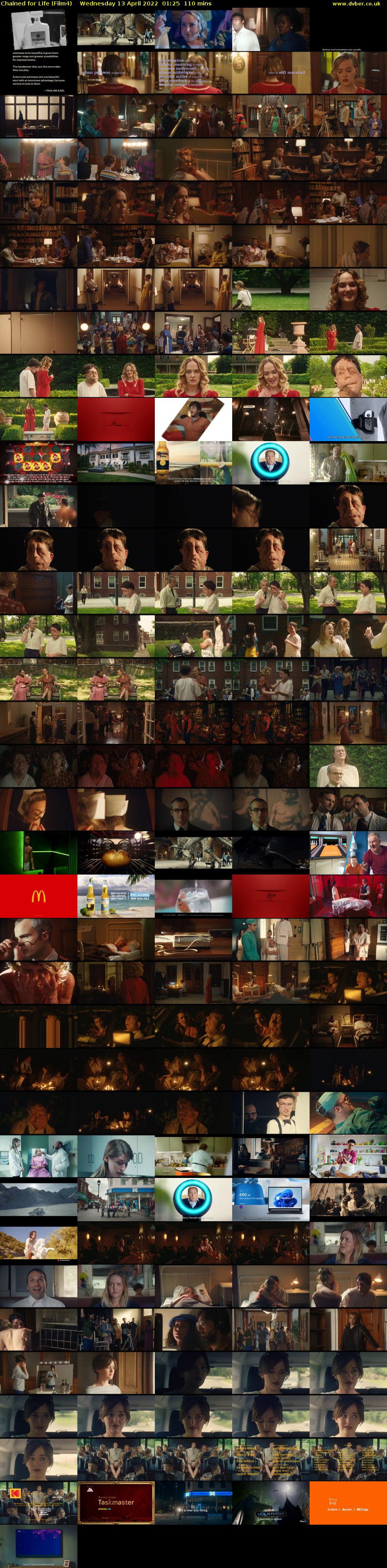Chained for Life (Film4) Wednesday 13 April 2022 01:25 - 03:15