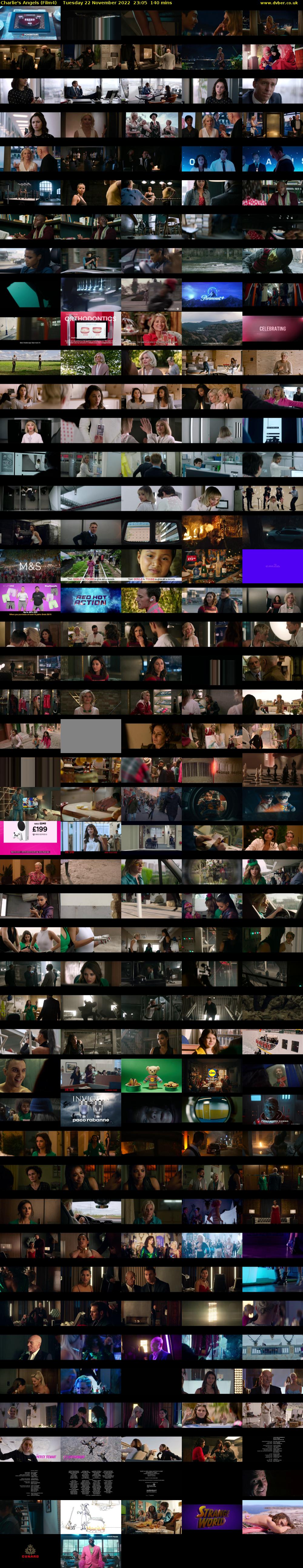 Charlie's Angels (Film4) Tuesday 22 November 2022 23:05 - 01:25