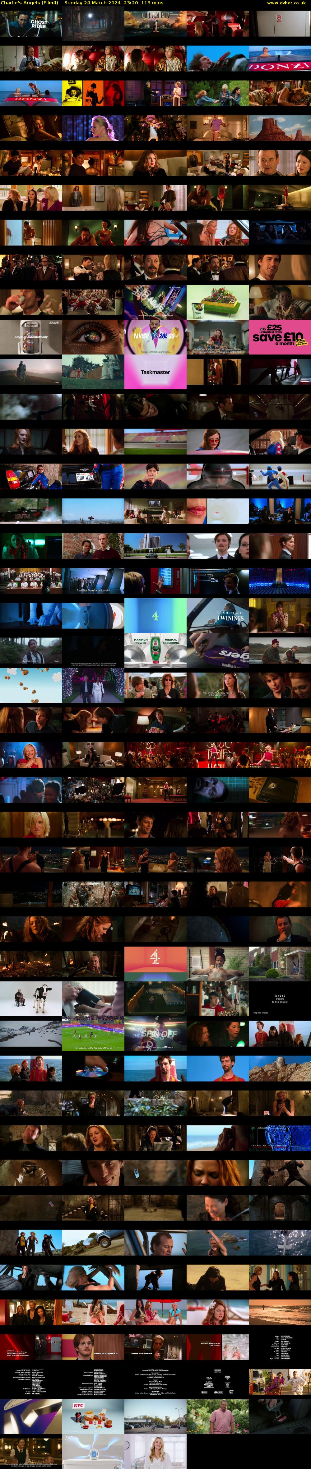Charlie's Angels (Film4) Sunday 24 March 2024 23:20 - 01:15
