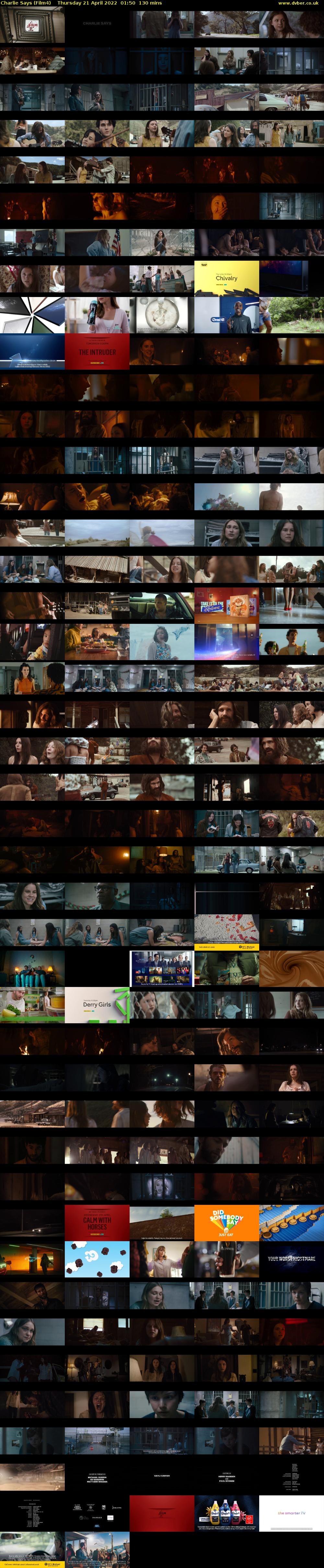 Charlie Says (Film4) Thursday 21 April 2022 01:50 - 04:00