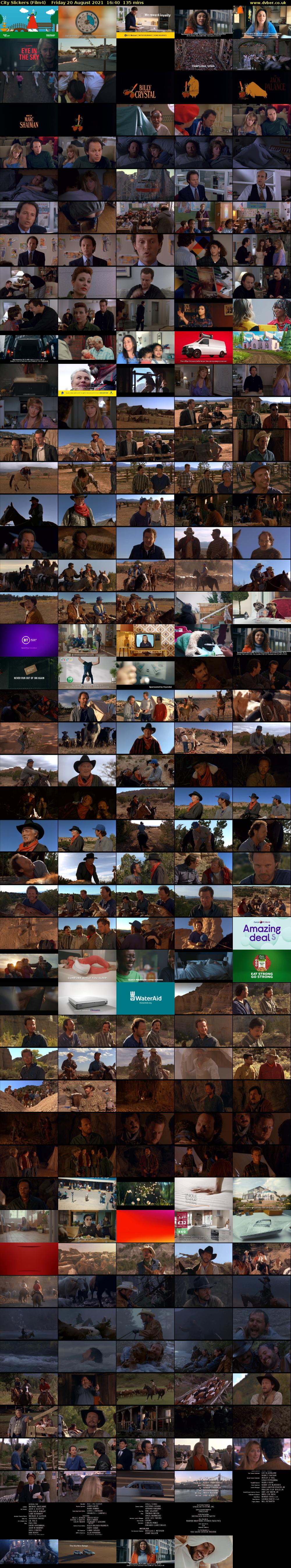City Slickers (Film4) Friday 20 August 2021 16:40 - 18:55
