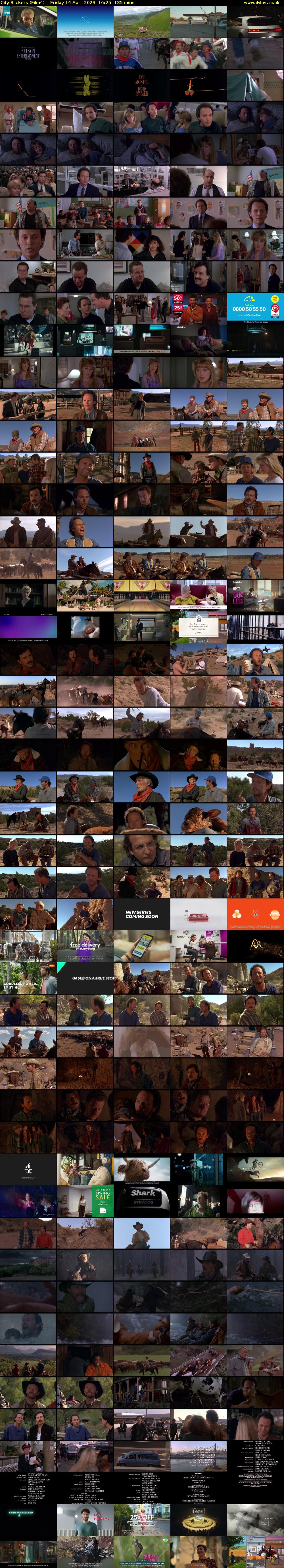 City Slickers (Film4) Friday 14 April 2023 16:25 - 18:40