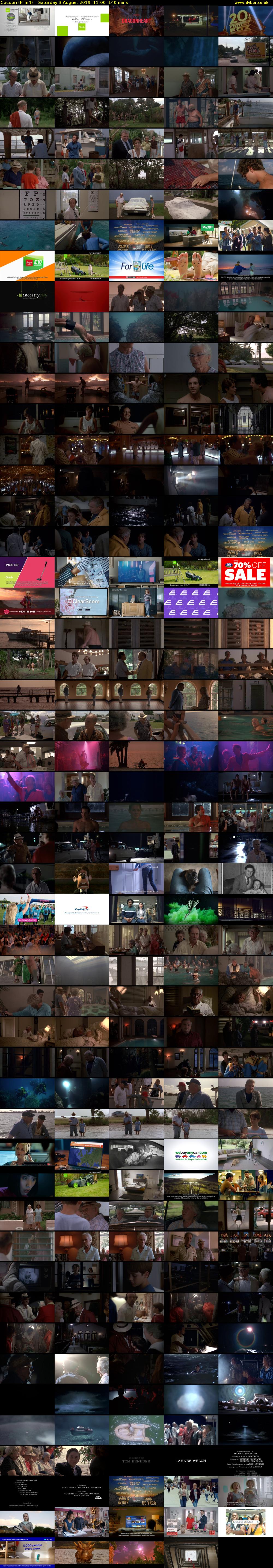 Cocoon (Film4) Saturday 3 August 2019 11:00 - 13:20