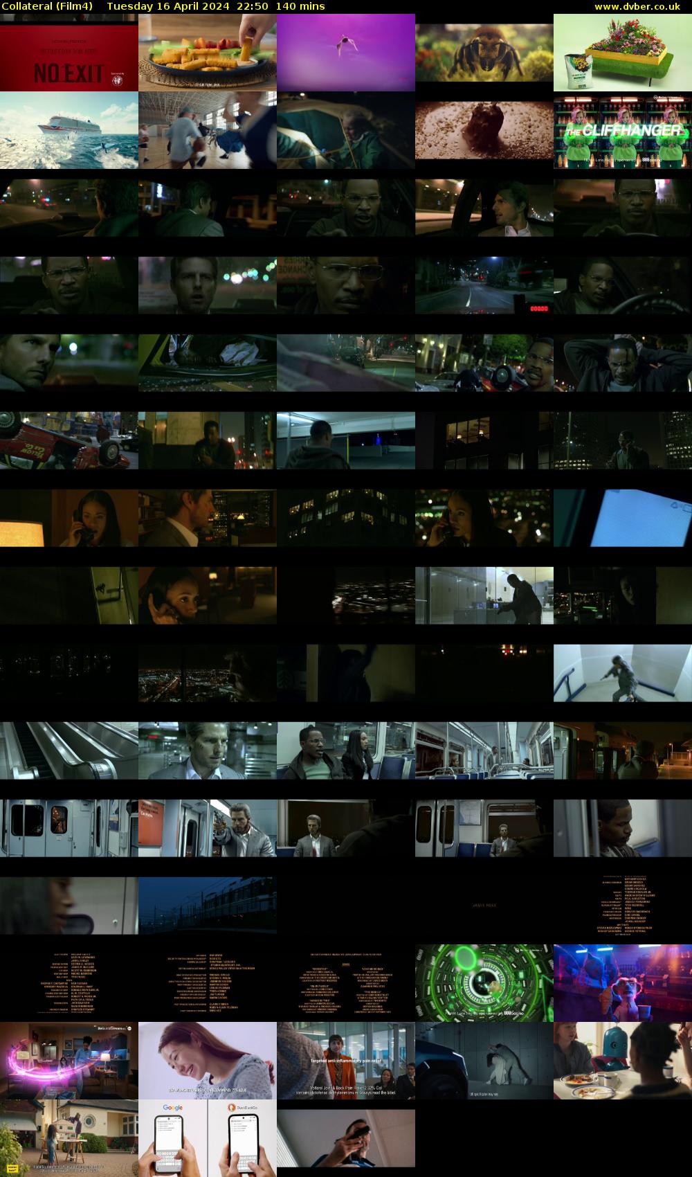 Collateral (Film4) Tuesday 16 April 2024 22:50 - 01:10