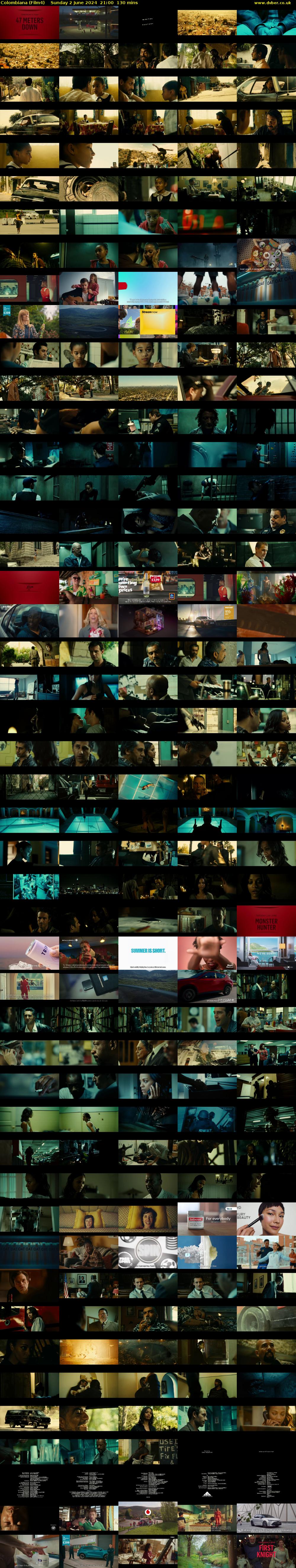 Colombiana (Film4) Sunday 2 June 2024 21:00 - 23:10