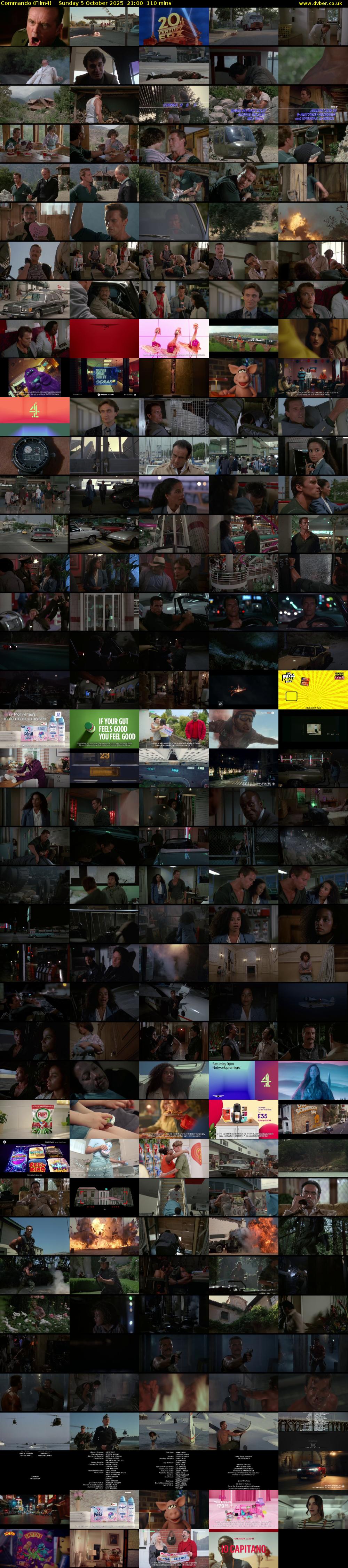 Commando (Film4) Sunday 5 October 2025 21:00 - 22:50