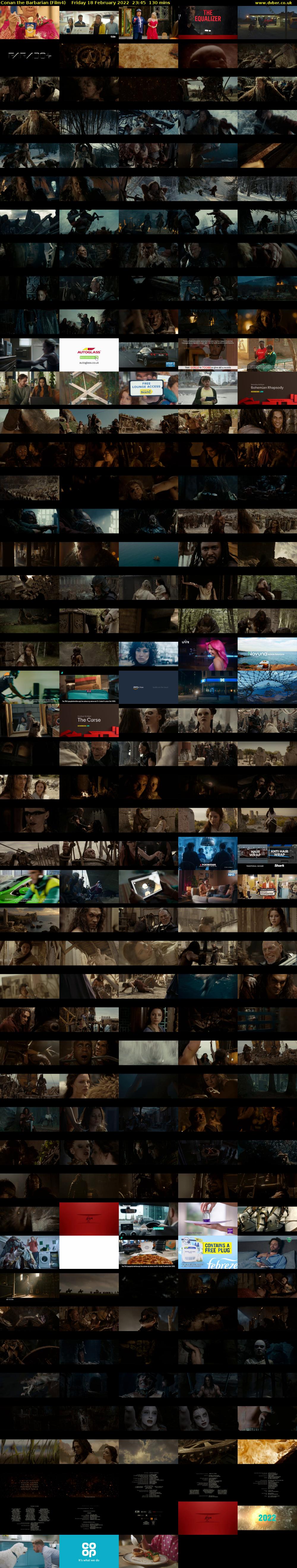 Conan the Barbarian (Film4) Friday 18 February 2022 23:45 - 01:55