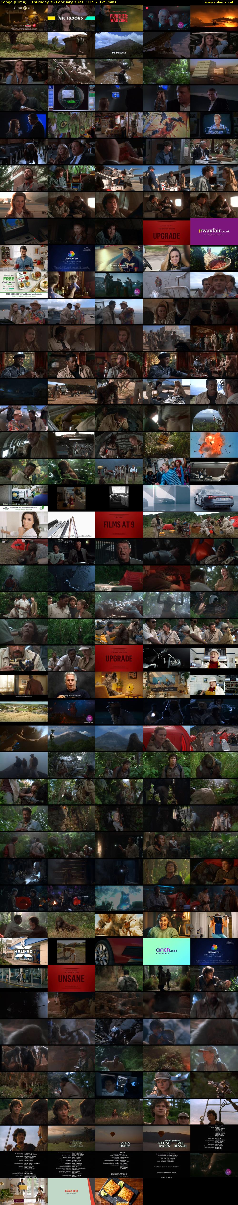 Congo (Film4) Thursday 25 February 2021 18:55 - 21:00