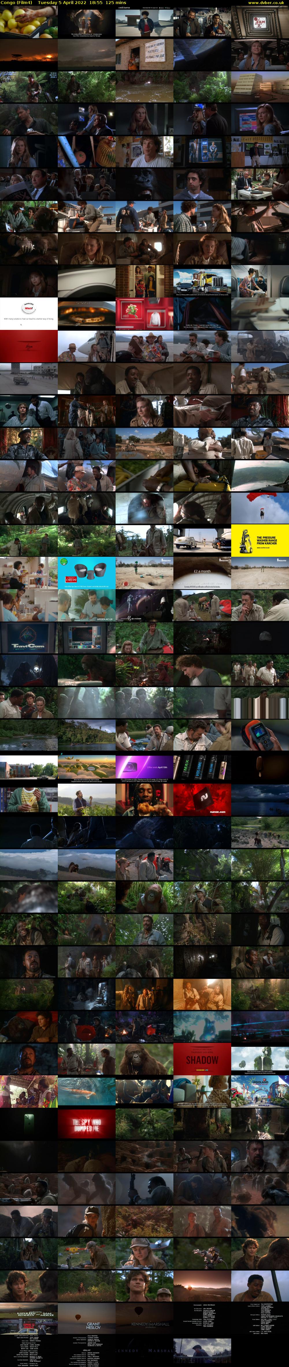 Congo (Film4) Tuesday 5 April 2022 18:55 - 21:00