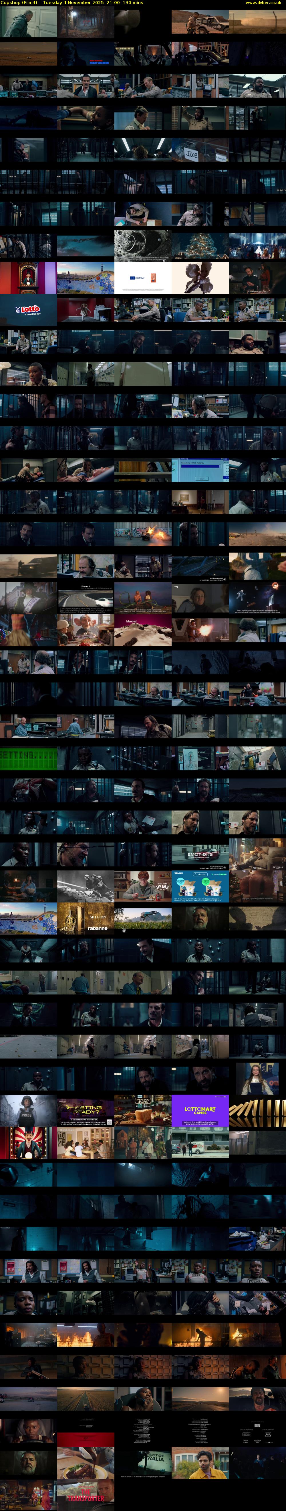 Copshop (Film4) Tuesday 4 November 2025 21:00 - 23:10