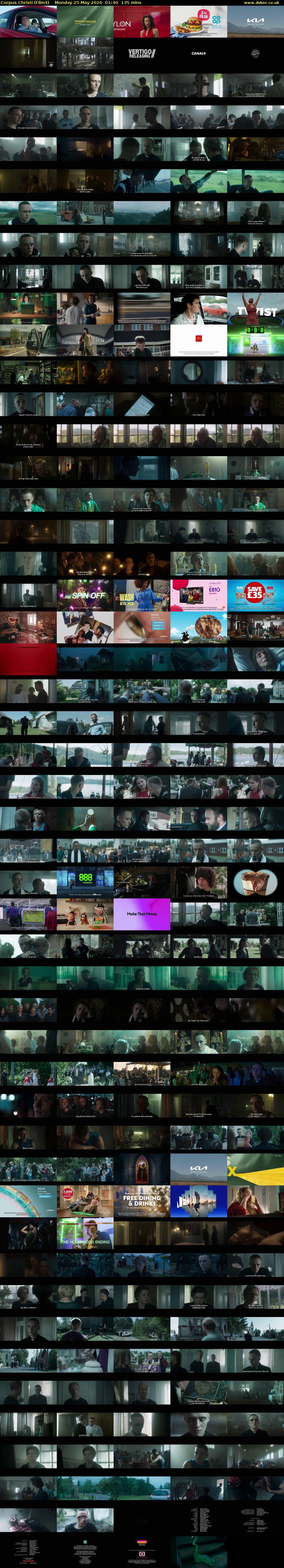 Corpus Christi (Film4) Monday 25 May 2026 01:40 - 03:55