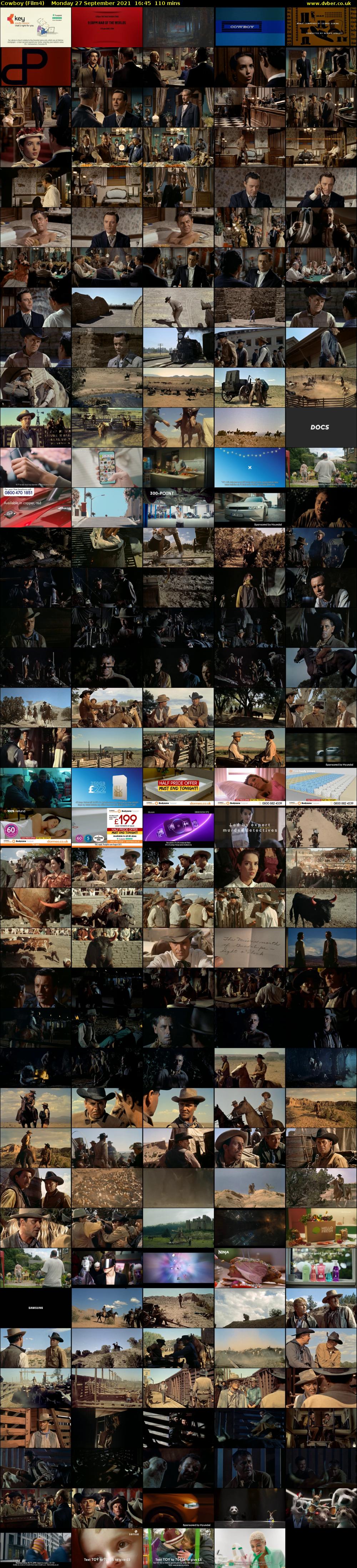 Cowboy (Film4) Monday 27 September 2021 16:45 - 18:35