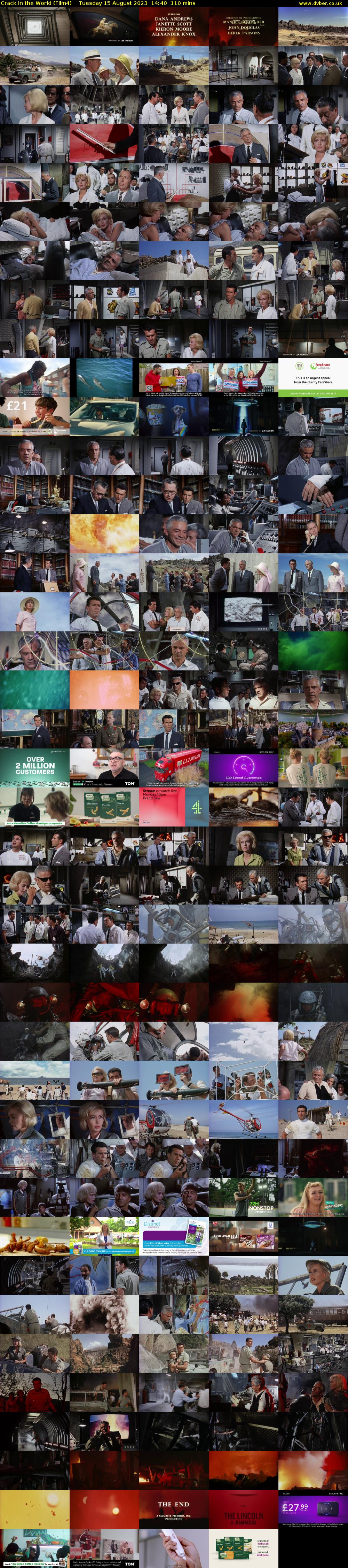 Crack in the World (Film4) Tuesday 15 August 2023 14:40 - 16:30