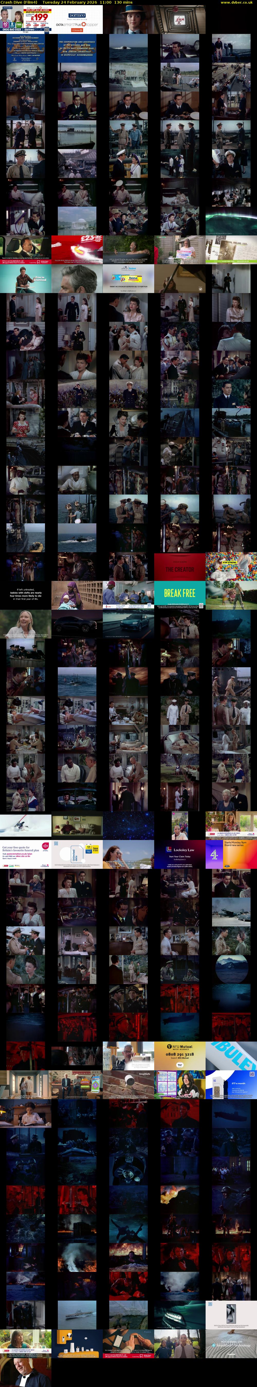 Crash Dive (Film4) Tuesday 24 February 2026 11:00 - 13:10