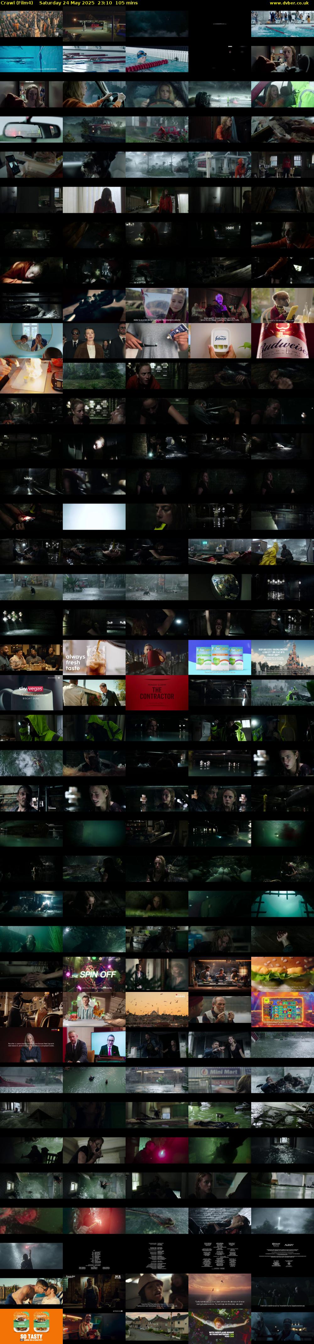 Crawl (Film4) Saturday 24 May 2025 23:10 - 00:55