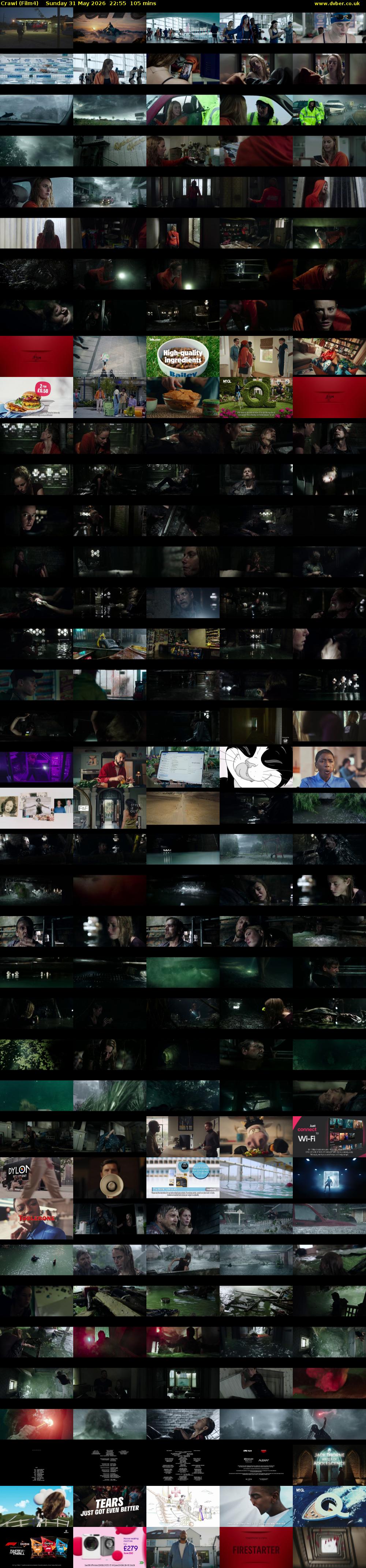 Crawl (Film4) Sunday 31 May 2026 22:55 - 00:40