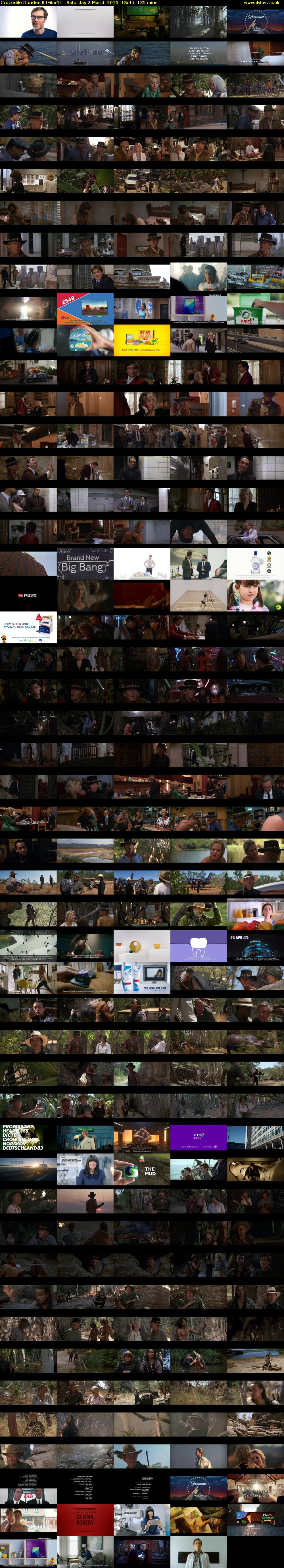 Crocodile Dundee II (Film4) Saturday 2 March 2019 18:45 - 21:00