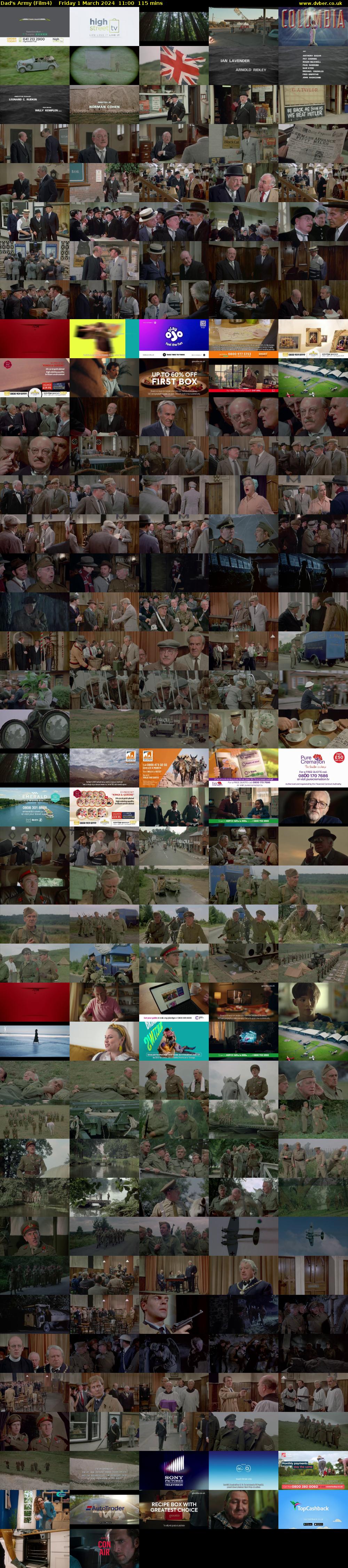 Dad's Army (Film4) Friday 1 March 2024 11:00 - 12:55