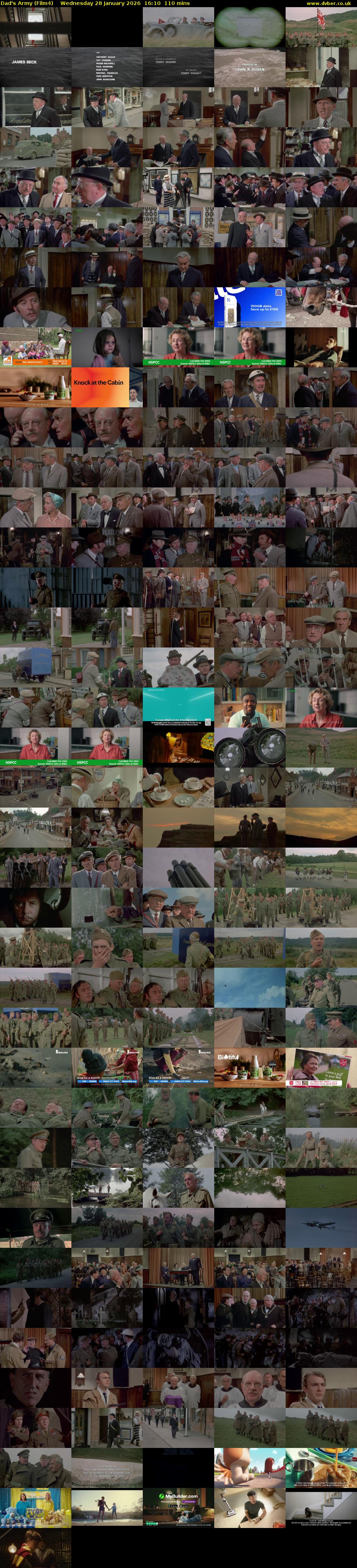 Dad's Army (Film4) Wednesday 28 January 2026 16:10 - 18:00