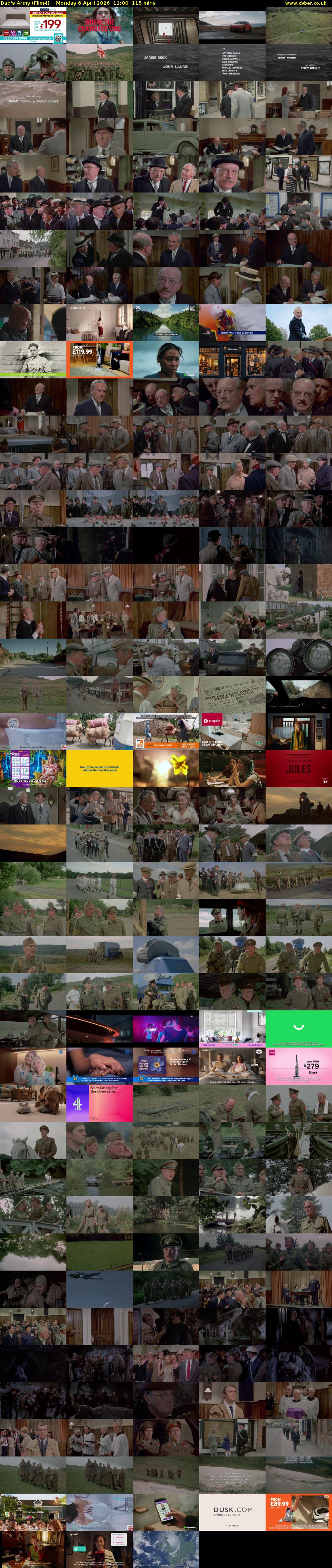 Dad's Army (Film4) Monday 6 April 2026 11:00 - 12:55