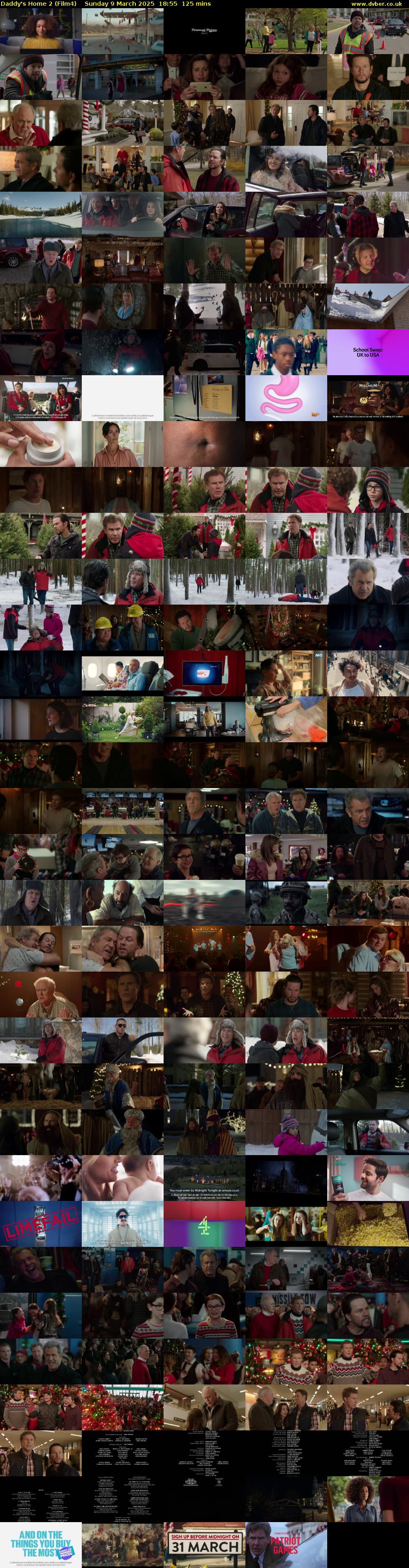 Daddy's Home 2 (Film4) Sunday 9 March 2025 18:55 - 21:00