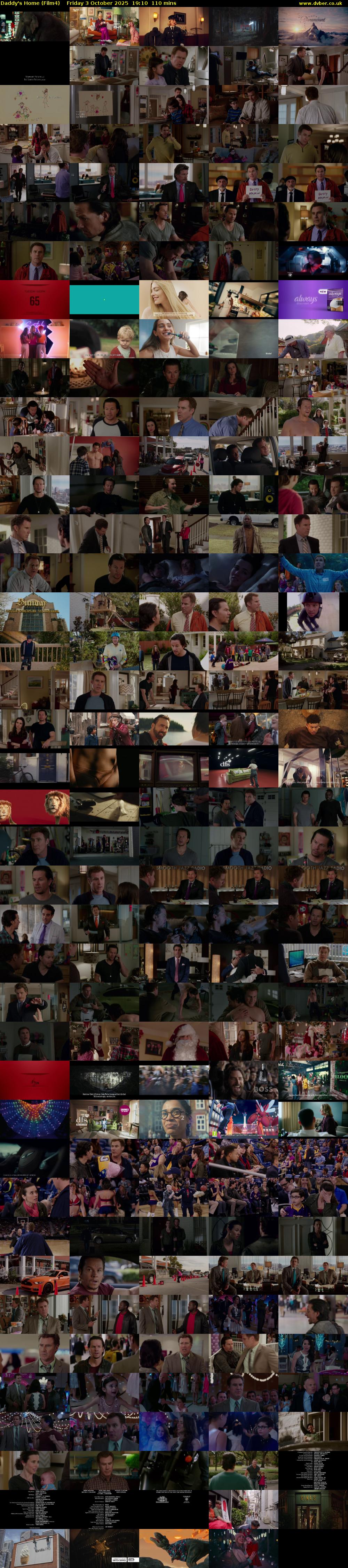 Daddy's Home (Film4) Friday 3 October 2025 19:10 - 21:00