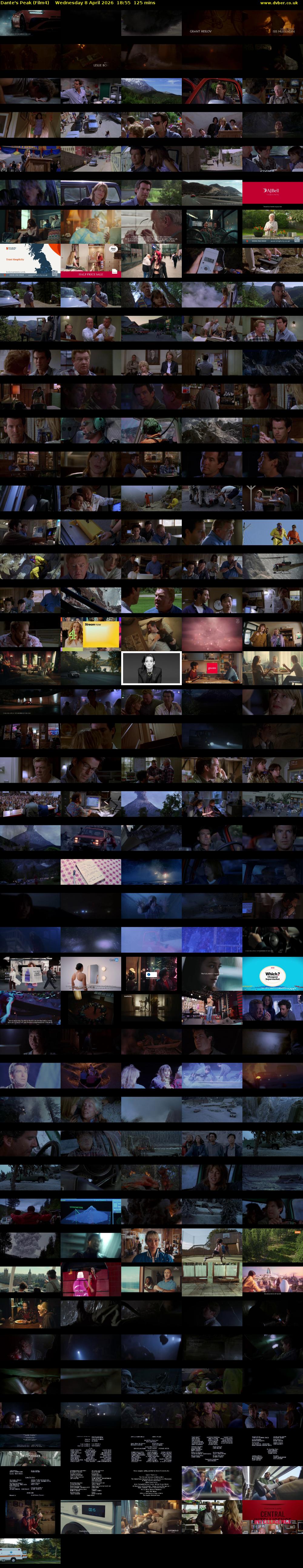 Dante's Peak (Film4) Wednesday 8 April 2026 18:55 - 21:00
