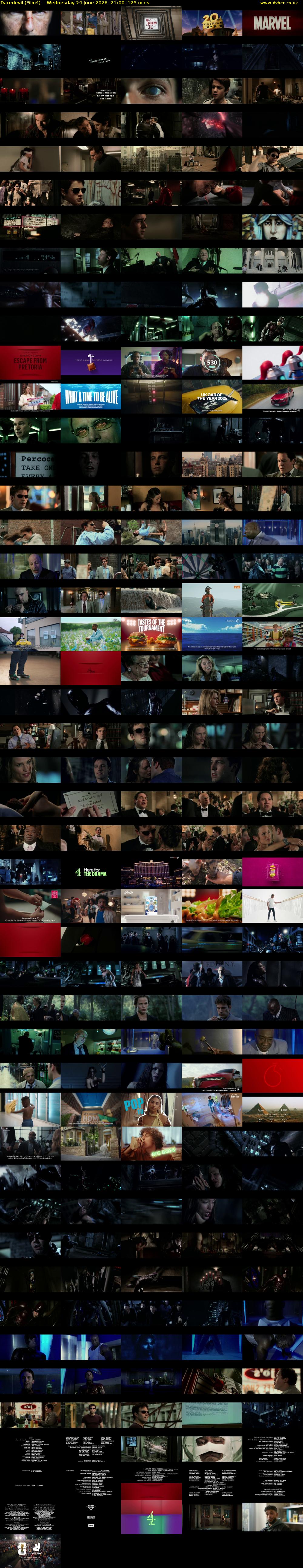 Daredevil (Film4) Wednesday 24 June 2026 21:00 - 23:05
