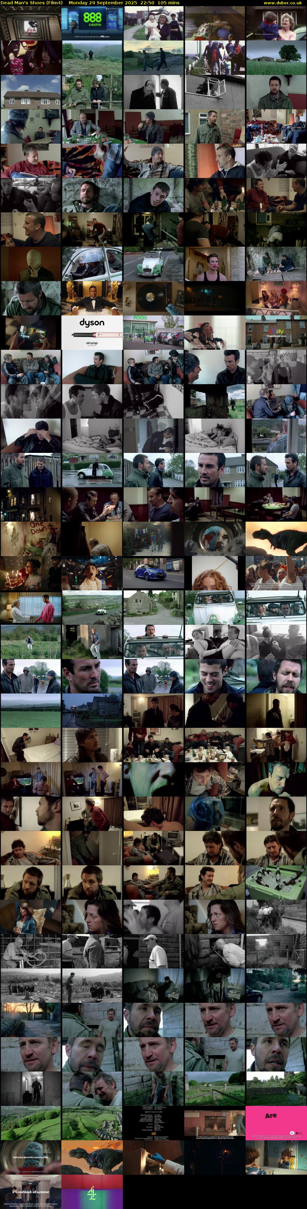 Dead Man's Shoes (Film4) Monday 29 September 2025 22:50 - 00:35