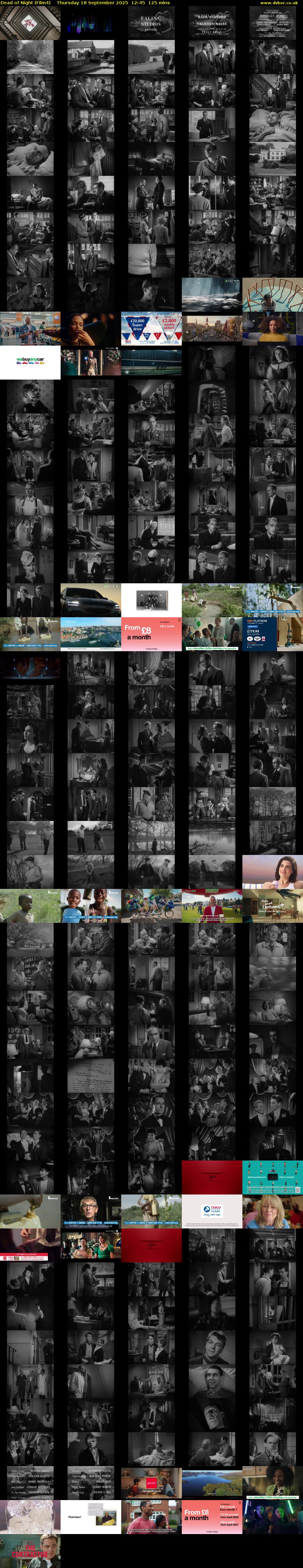 Dead of Night (Film4) Thursday 18 September 2025 12:45 - 14:50