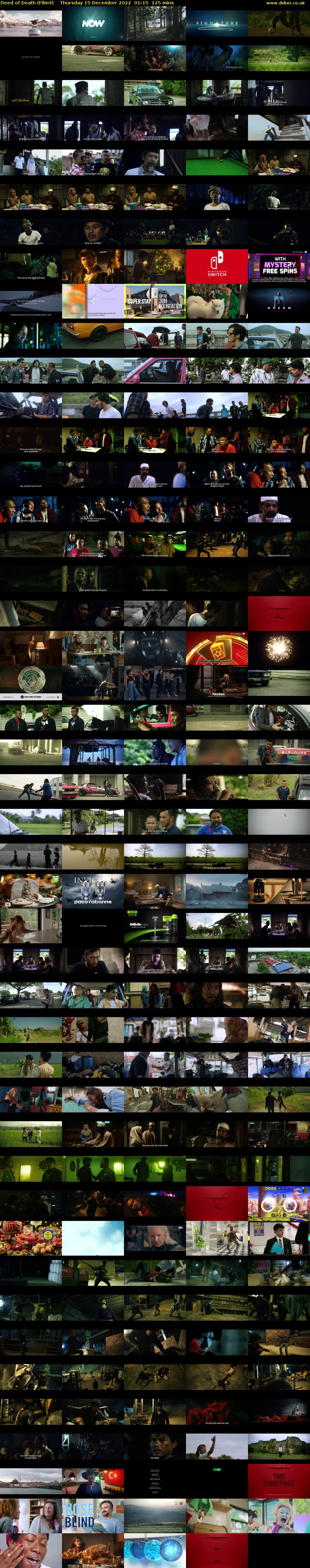 Deed of Death (Film4) Thursday 15 December 2022 01:15 - 03:20