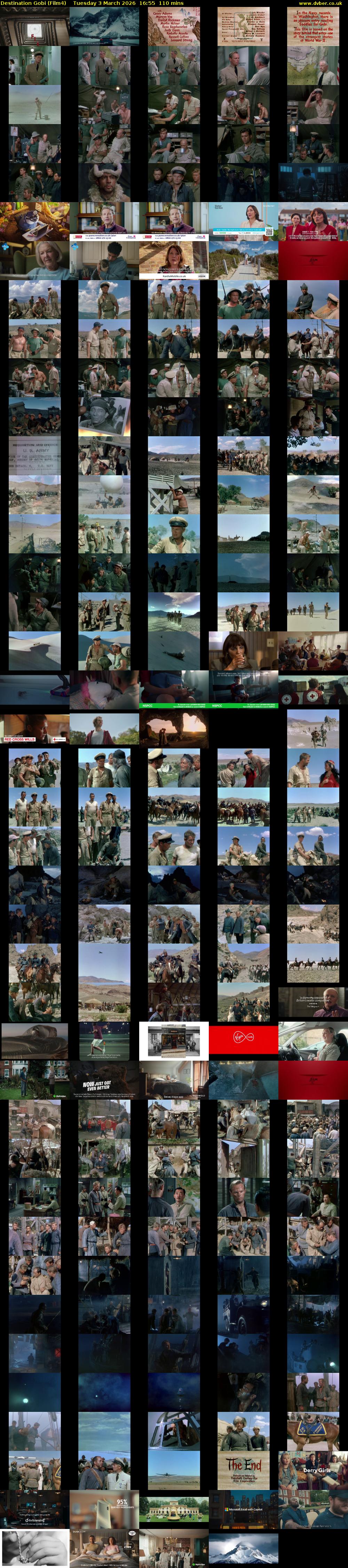 Destination Gobi (Film4) Tuesday 3 March 2026 16:55 - 18:45