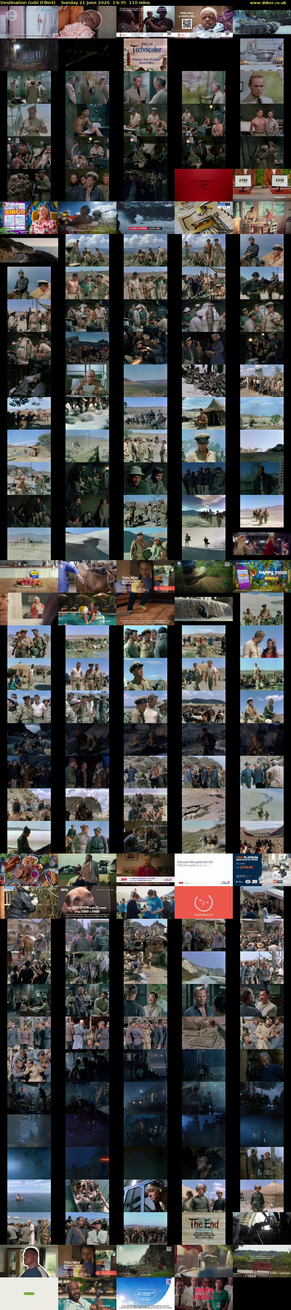 Destination Gobi (Film4) Sunday 21 June 2026 14:35 - 16:25