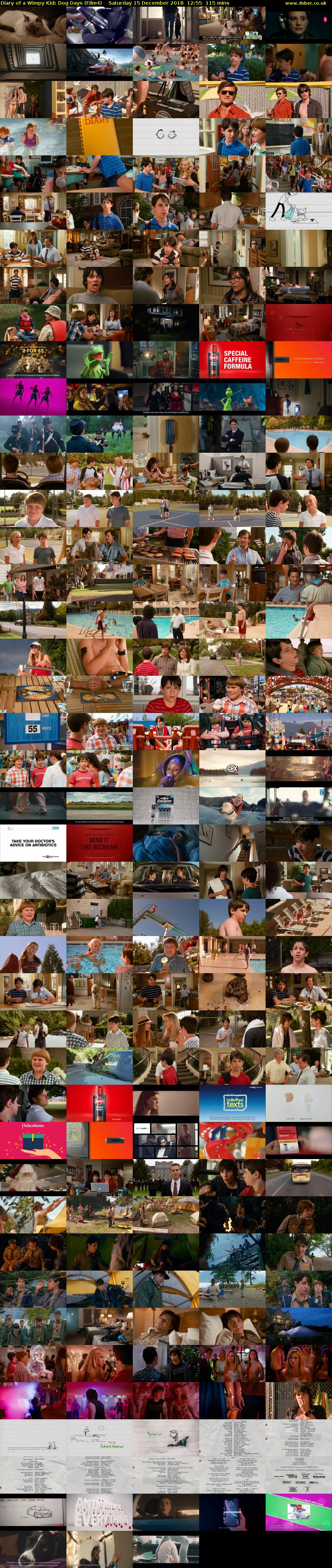 Diary of a Wimpy Kid: Dog Days (Film4) Saturday 15 December 2018 12:55 - 14:50