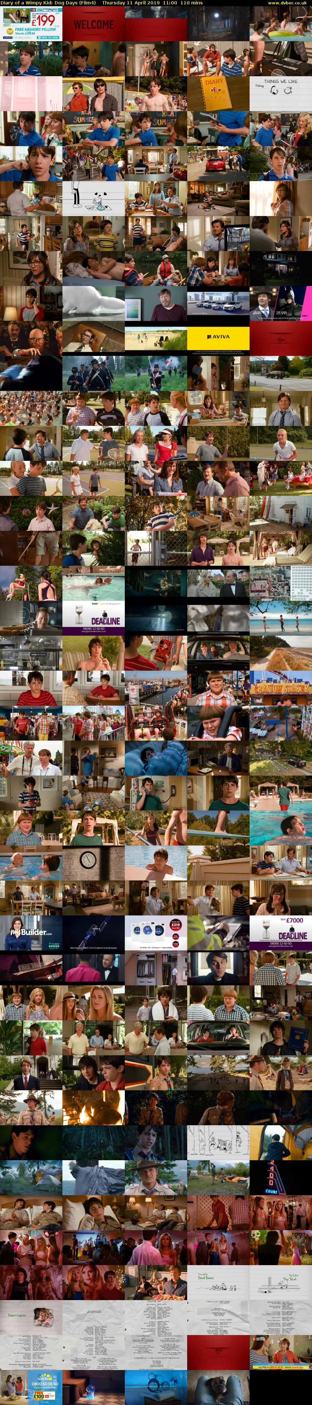Diary of a Wimpy Kid: Dog Days (Film4) Thursday 11 April 2019 11:00 - 12:50