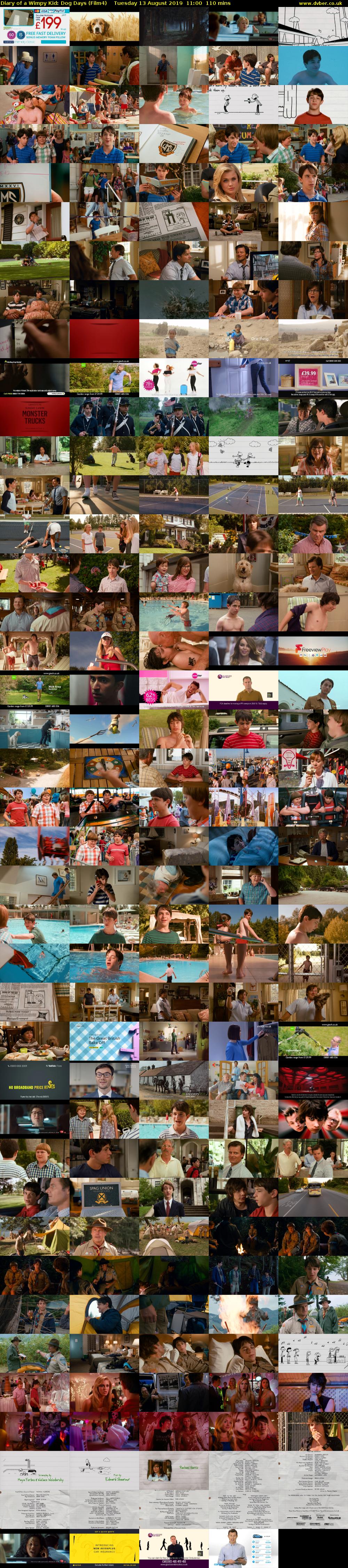 Diary of a Wimpy Kid: Dog Days (Film4) Tuesday 13 August 2019 11:00 - 12:50