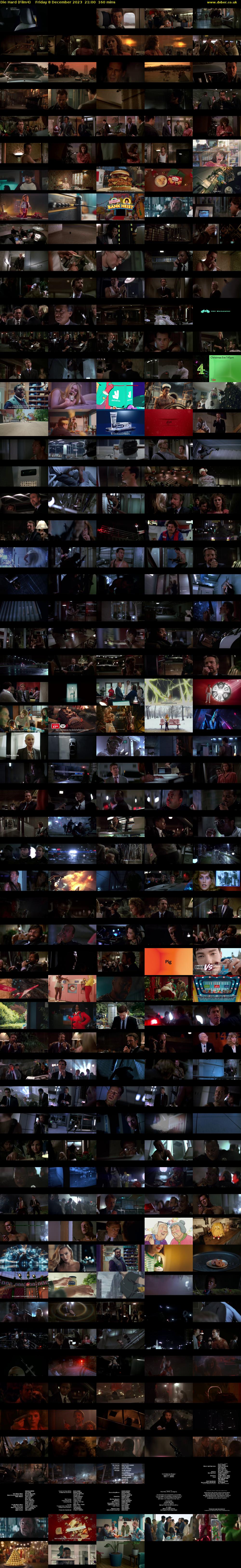 Die Hard (Film4) Friday 8 December 2023 21:00 - 23:40